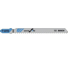 Пилка к лобзику по алюминию Т127 D BOSCH