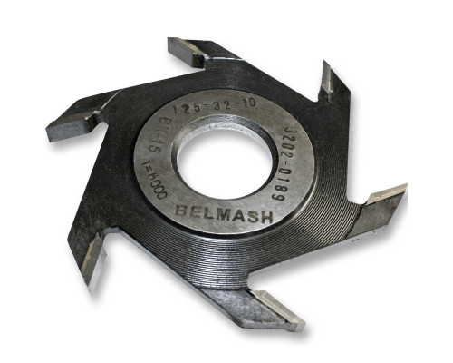 Фреза пазовая, BELMASH 125х32х10 мм