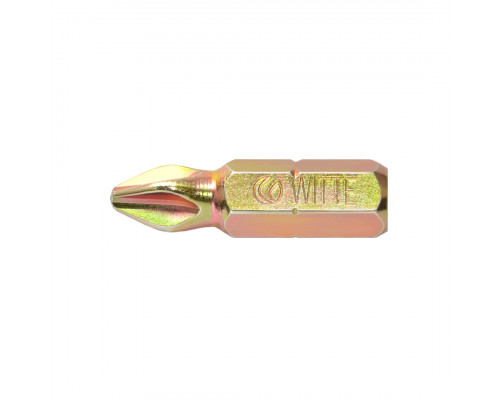 Биты 1/4"  PH 2 x 25 мм, повышенной твердости, WITTE