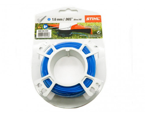 Струна 1,6мм х 19м кругл. сеч. синий STIHL