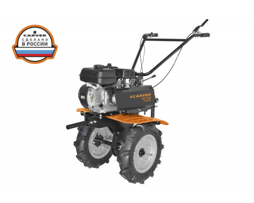 Мотоблок CARVER MT-7100 (7,0 л.с, усил. рама, передачи 3/1, рег. руль, фрезы, колеса 4*10)